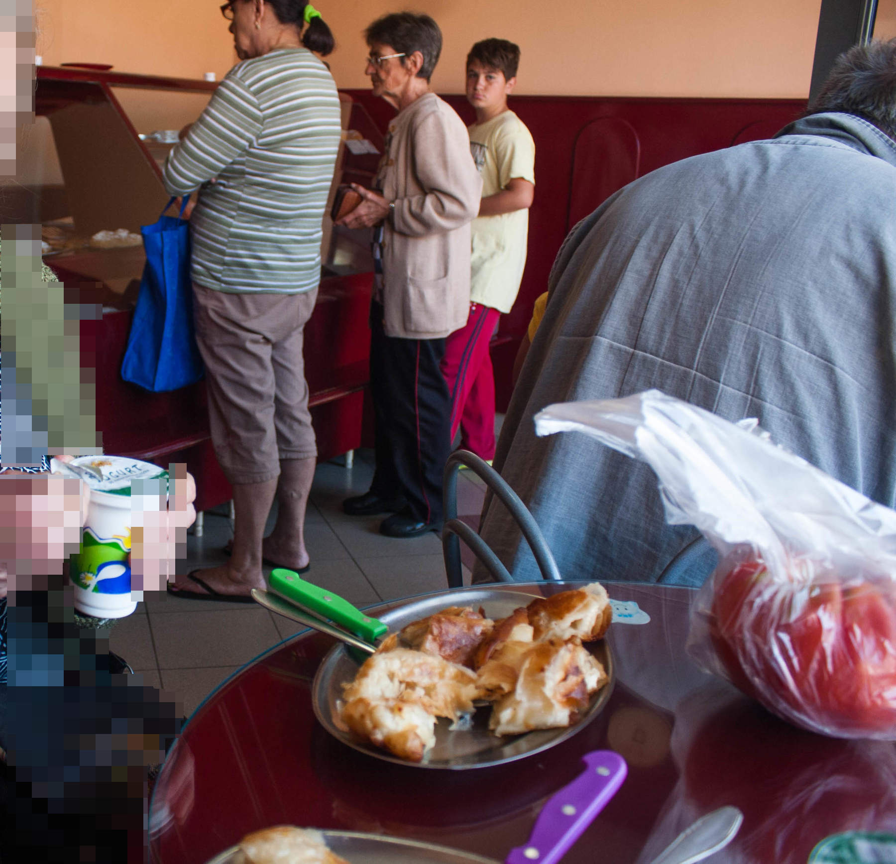 The burek was just right.